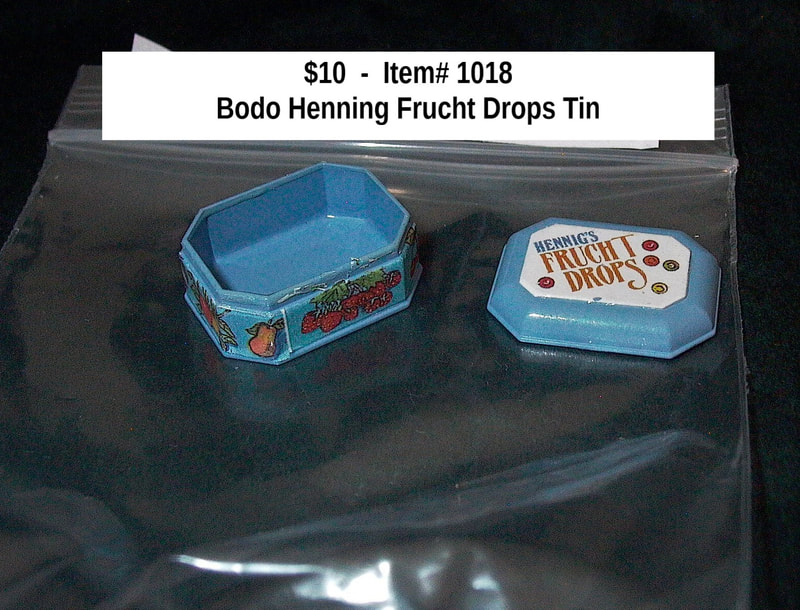 $10  -  Item# 1018  -  Bodo Hennig Frucht Drops Tin