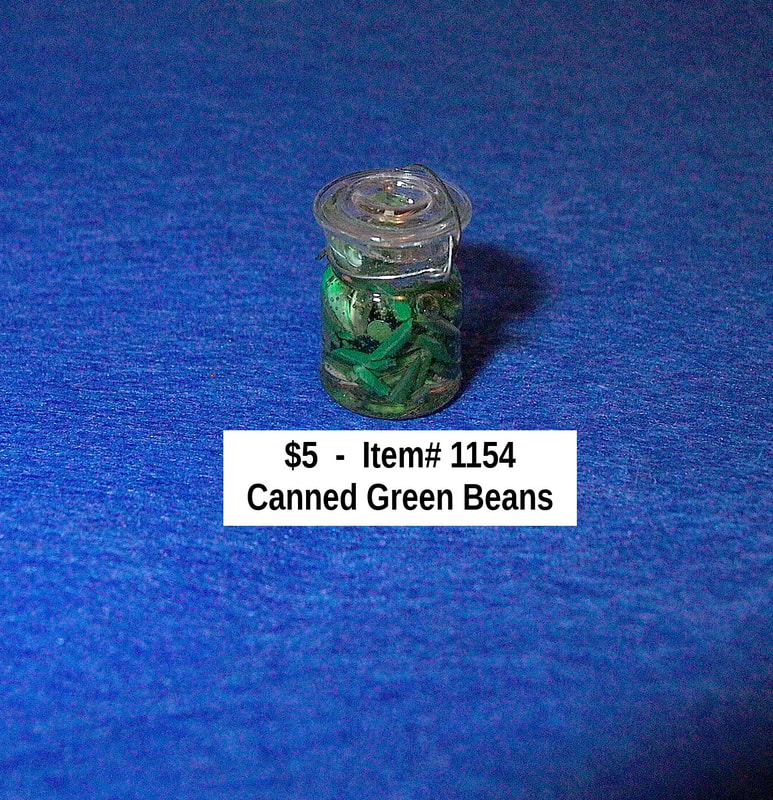 $5  -  Item# 1154 -
 Canned Green Beans
