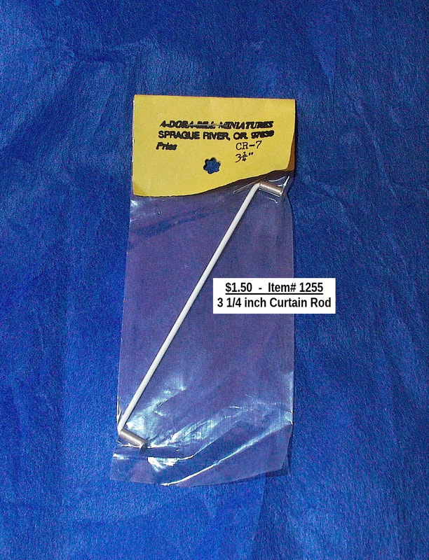 $1.50  -  Item# 1255 -  Curtain Rod 
(4 available)