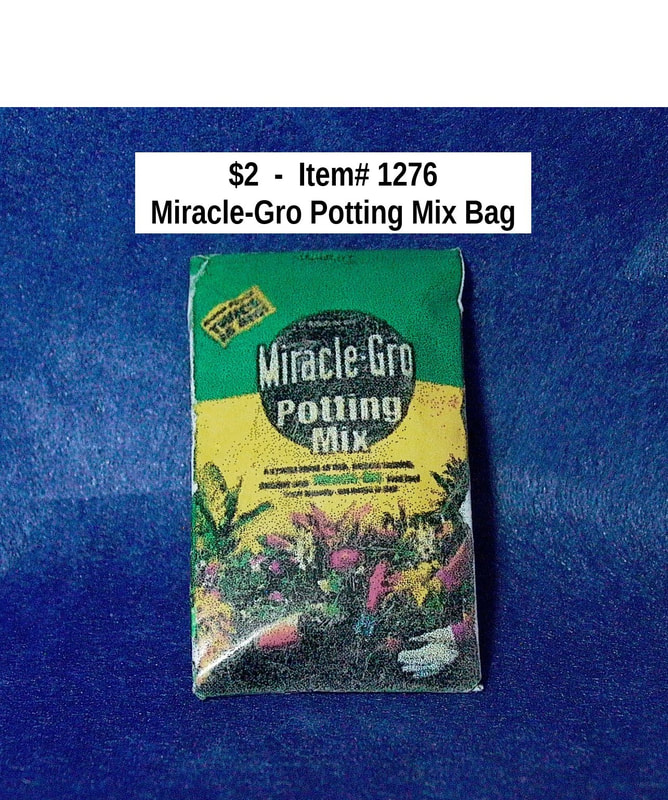$2  -  Item# 1276
Miracle-Gro Potting Mix Bag