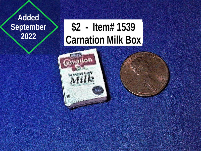$2   -  Item# 1539 - Carnation Milk Box