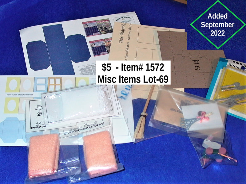 $5   -  Item# 1572 -  
Misc Items Lot #69