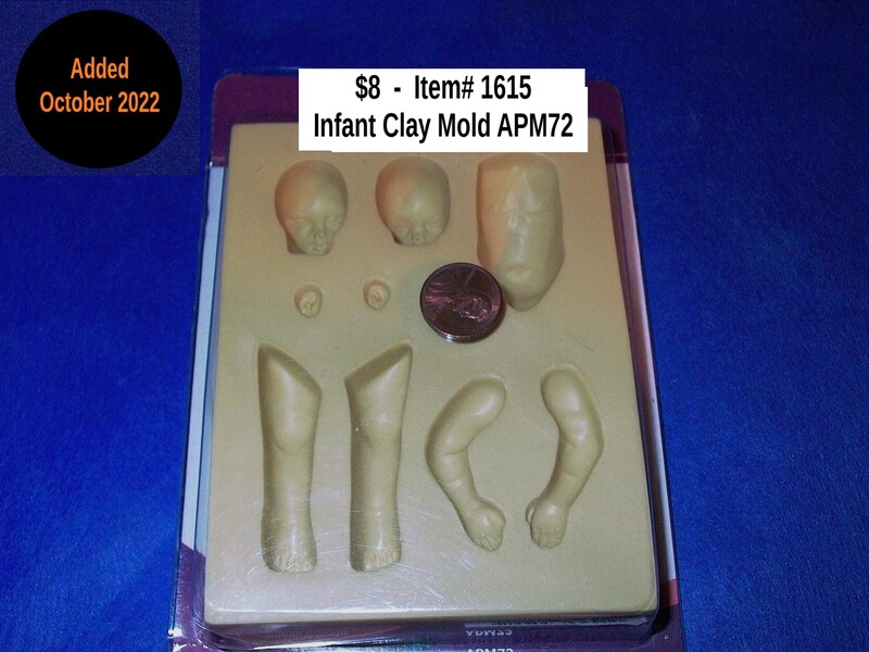 $8  -  Item# 1615  -  Infant Mold APM72