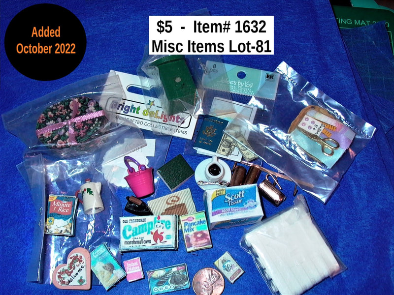 $5 - Item# 1632  -  Misc Items Lot #81

