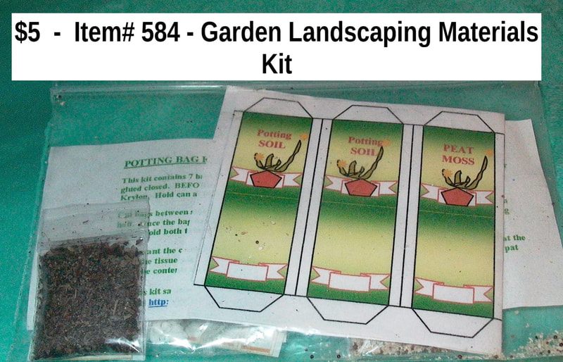 $5 - Item# 584 - Garden Landscape Materials Bag Kit