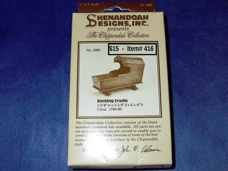 $15 - Item# 416 - Shenandoah Designs Rocking Cradle Kit no. 3009