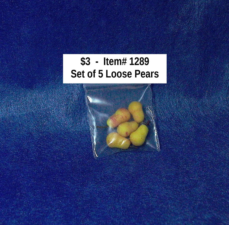 $3  -  Item# 1289
 5 Pears