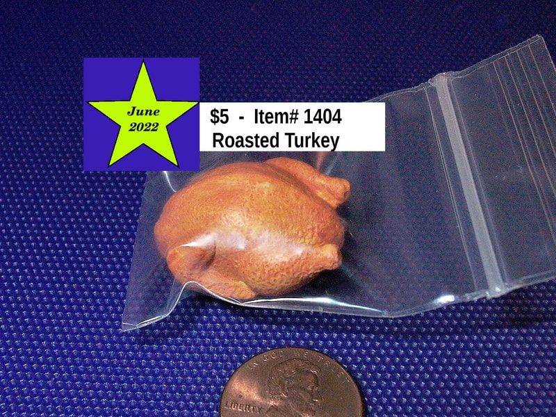 $5   -  Item# 1404  
Roast Turkey