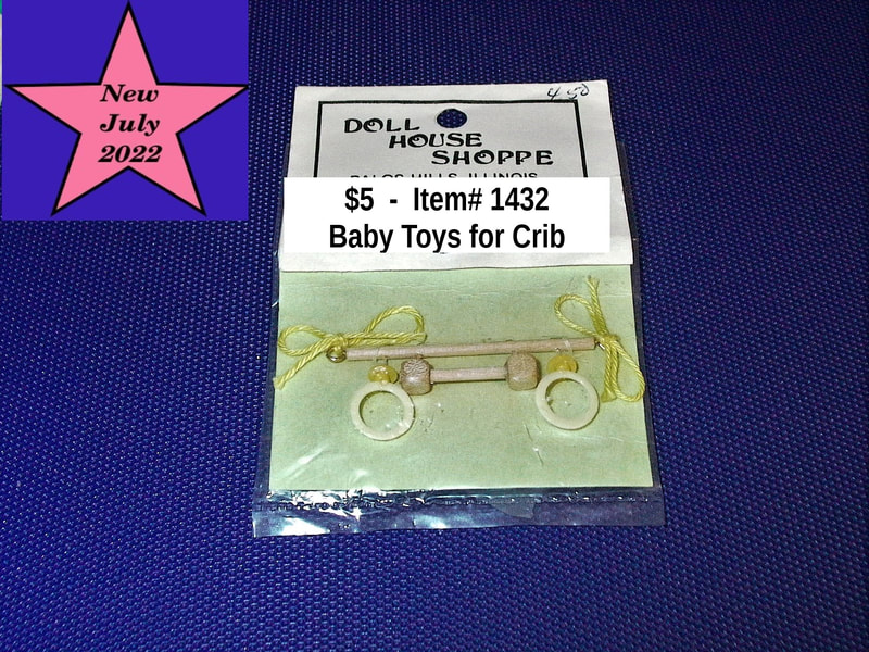 $5  -  Item# 1432 - 
Baby Toys for Crib