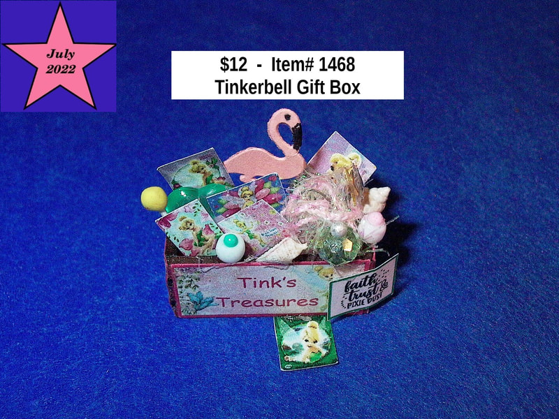 $12  -  Item# 1468 - Tinkerbell Gift Box