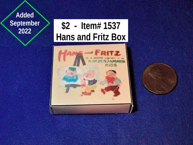 $2   -  Item# 1537  - Hans and Fritz Box