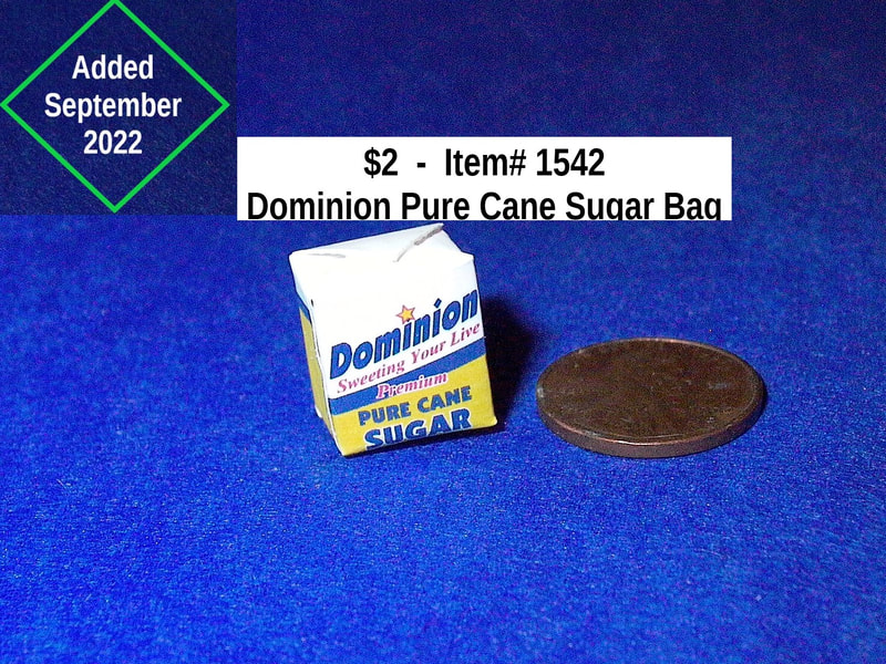 $2   -  Item# 1542 
 -  Dominion Pure Cane Sugar