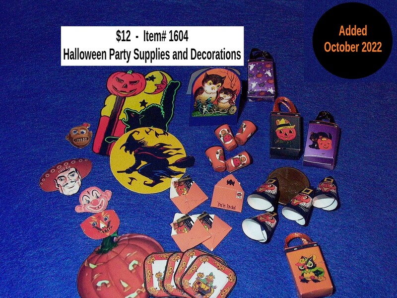 $12  -  Item# 1604 - 
 Halloween Party Supplies and Decorations