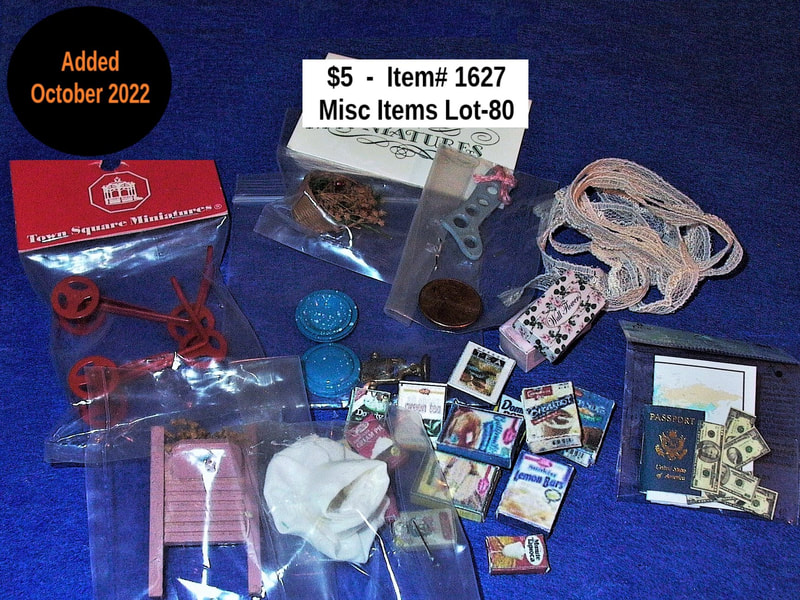 $5 - Item# 1627  -  Misc Items Lot #80
