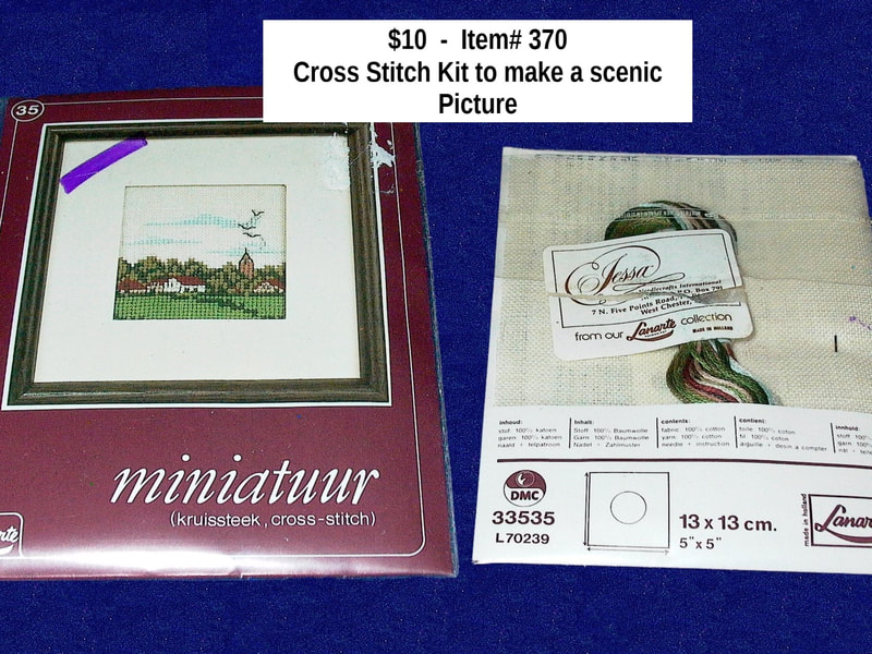 $10 - Item# 370 - Lanarte Miniatuur Cross Stitch Kit
