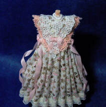 Close up view of front of dress